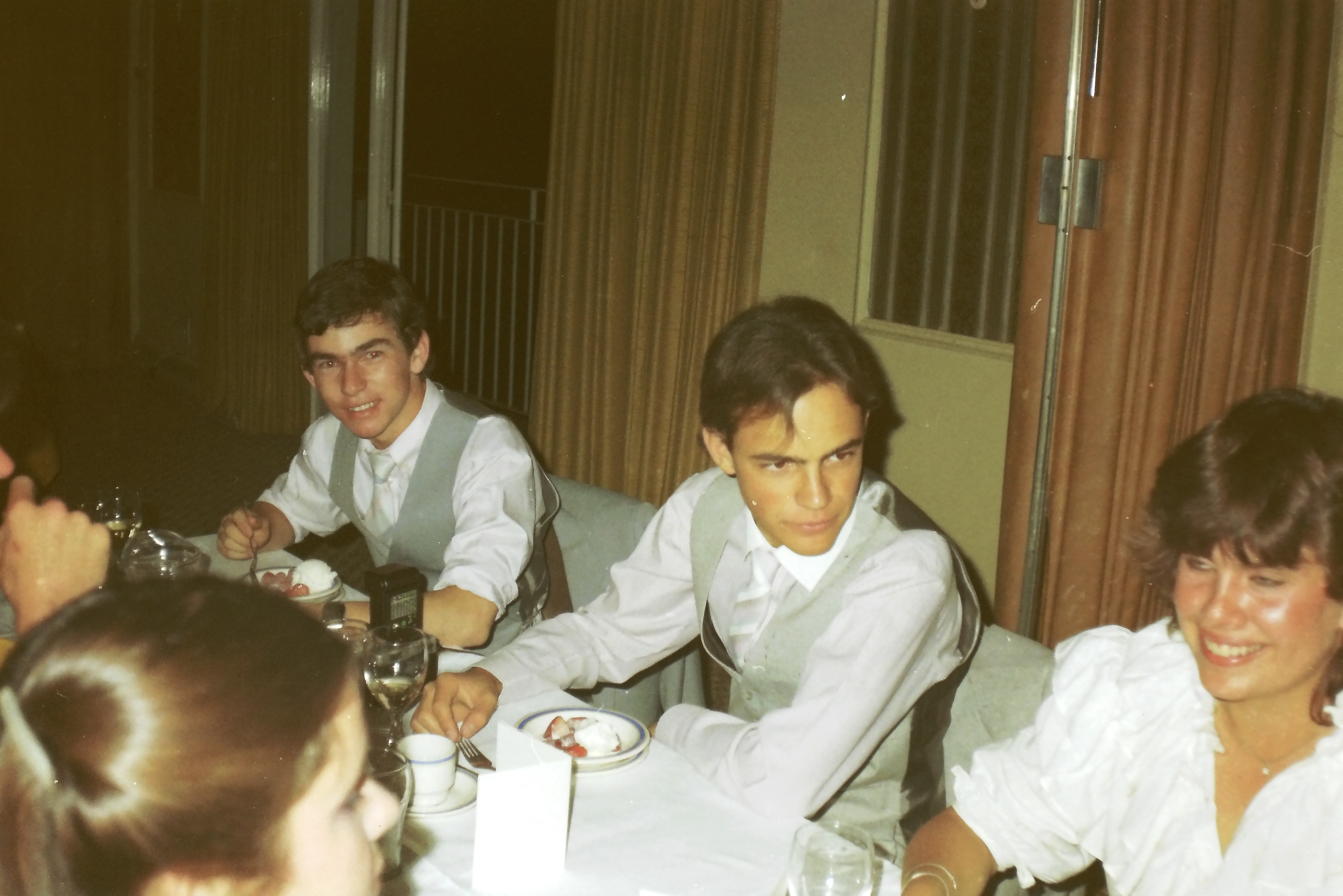 John, Andre and Natalie