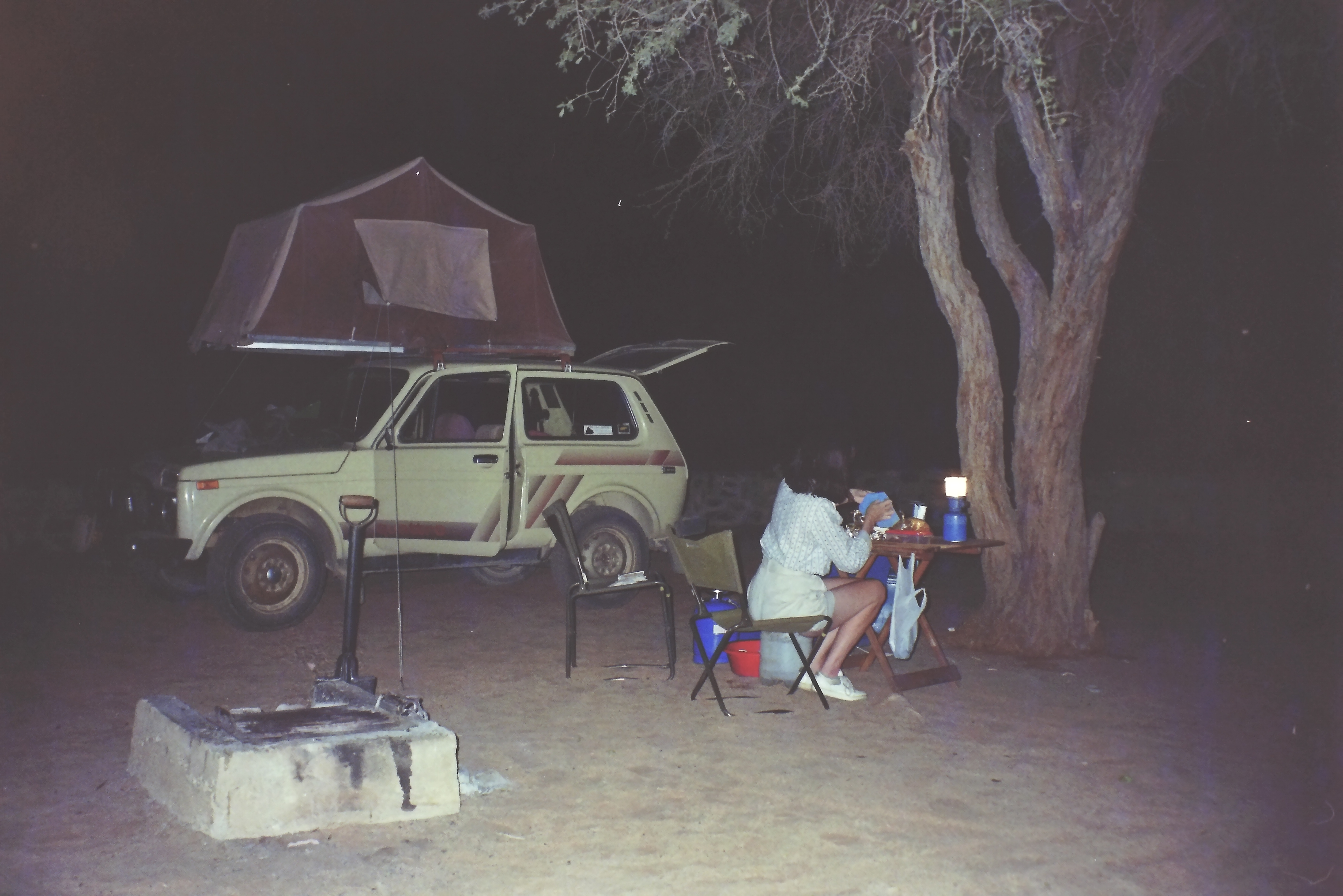 Camping in Namibia