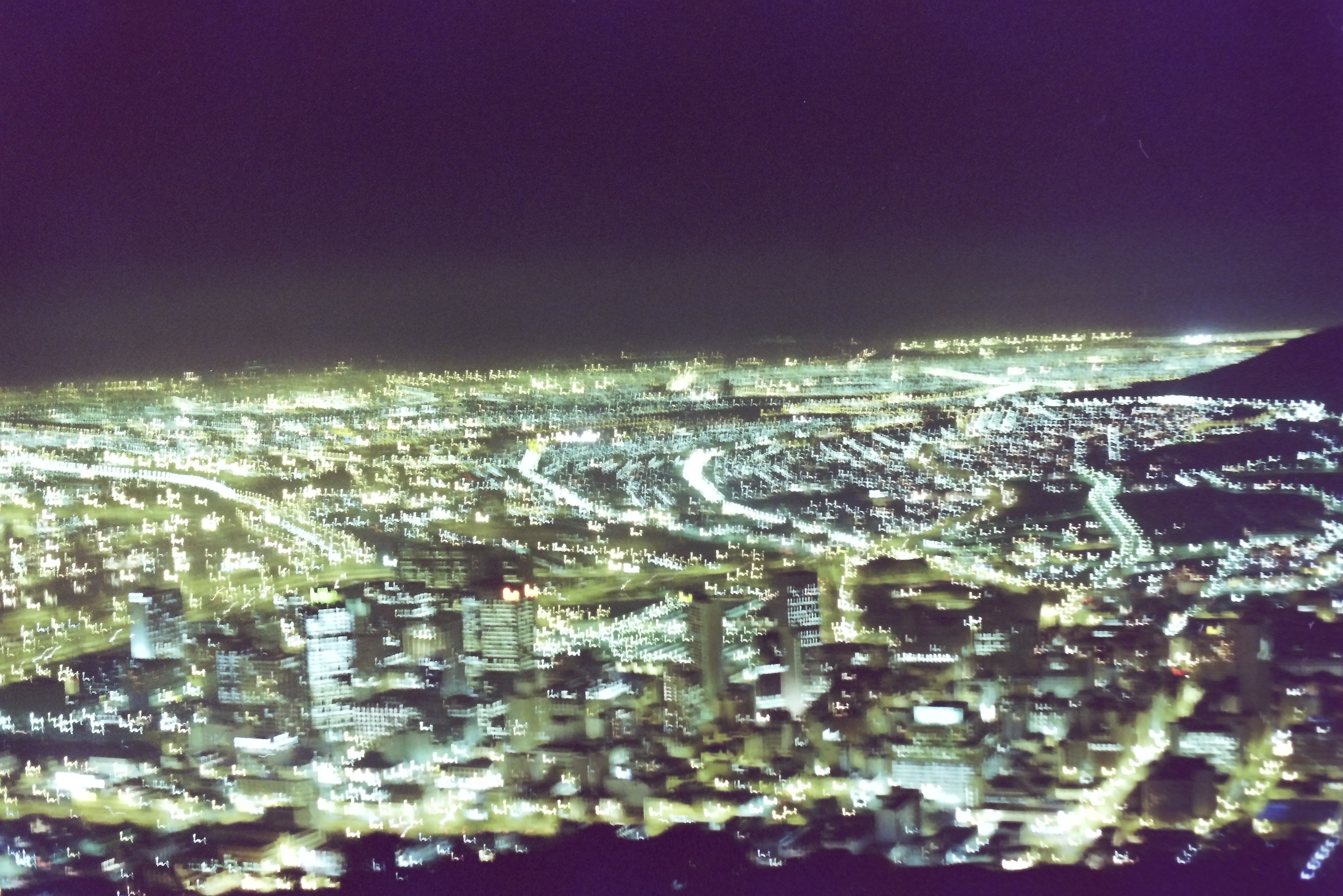 Cape Town at night