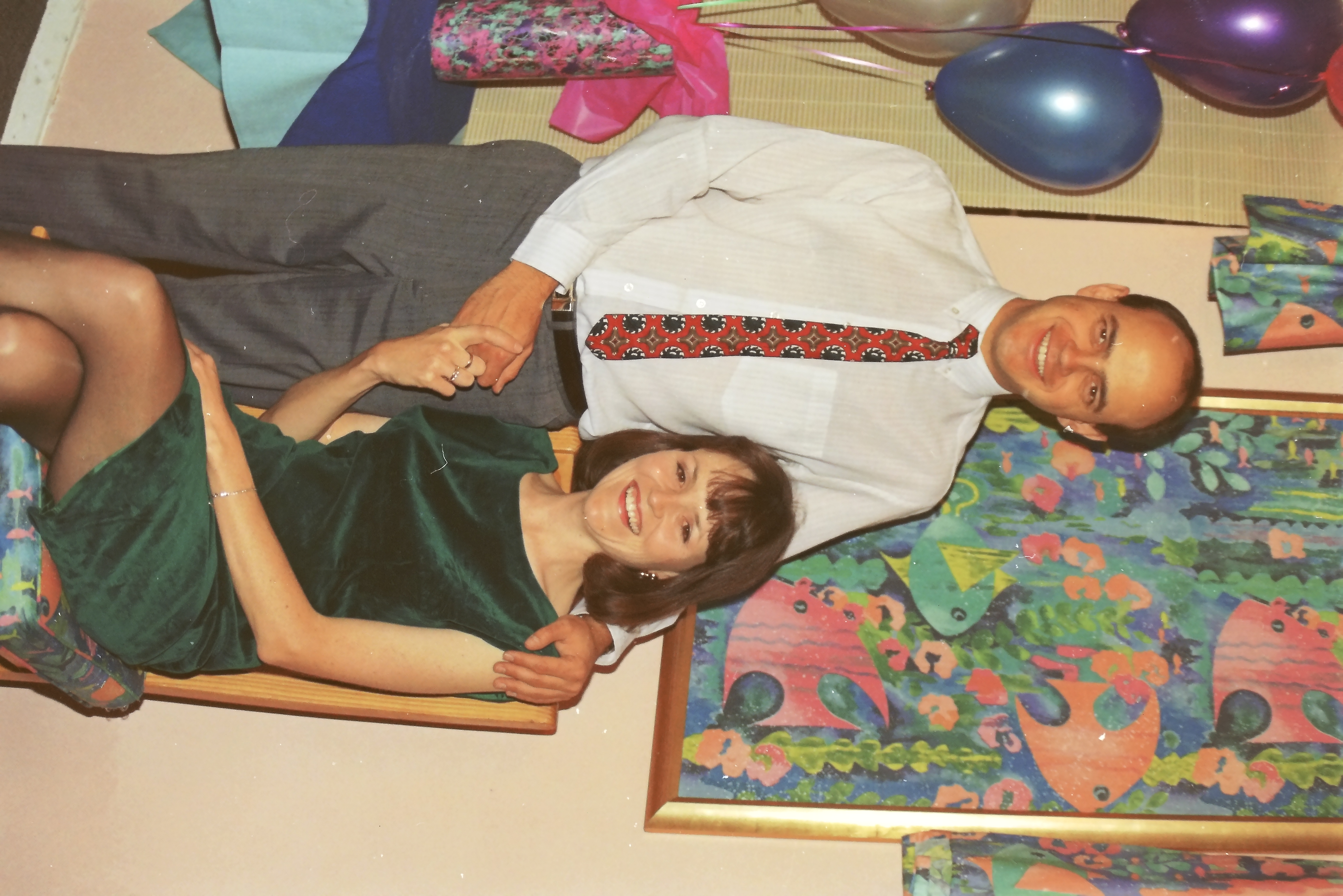 Andre and Jolanda at Meridian College Year end party