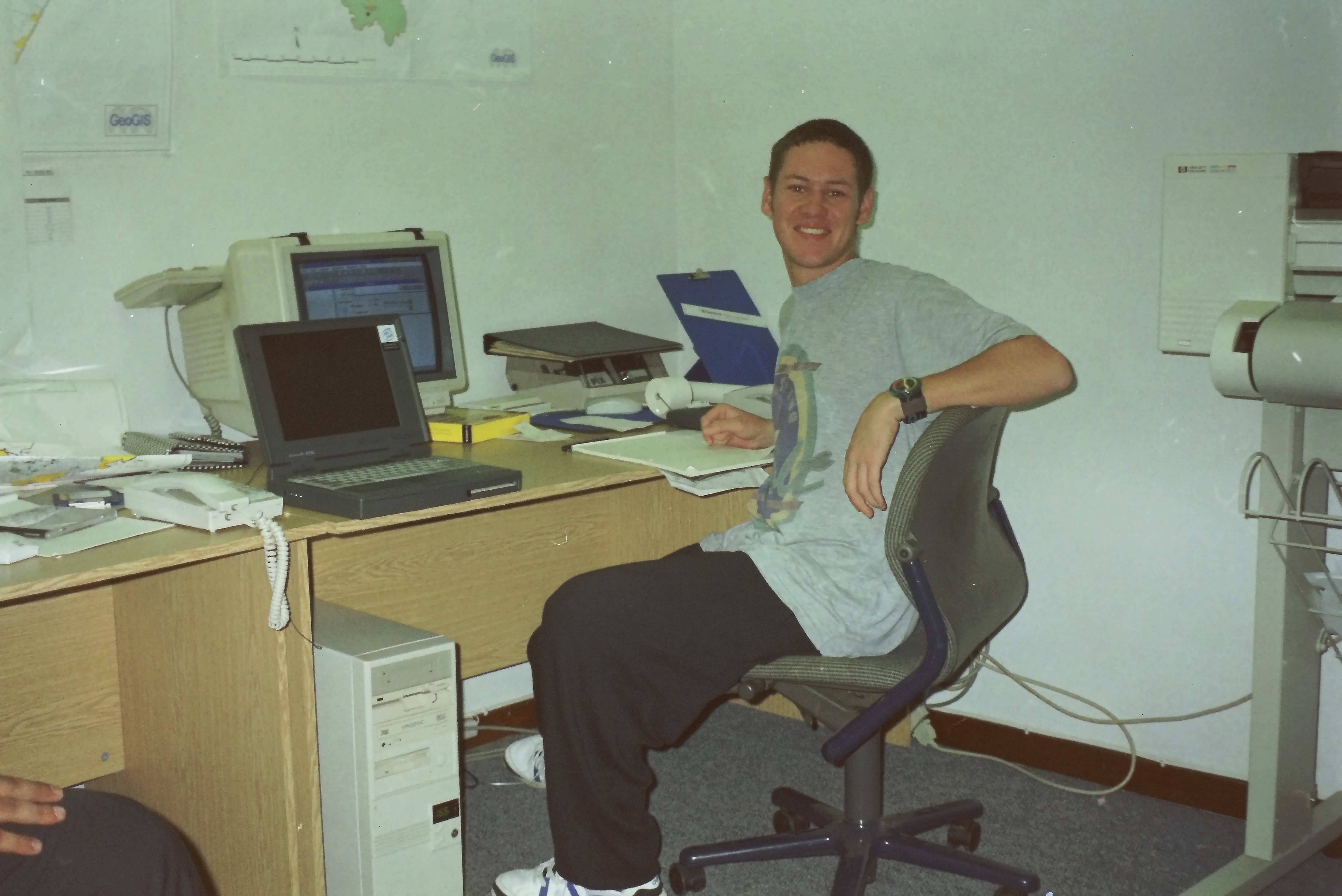 Andre doing GIS