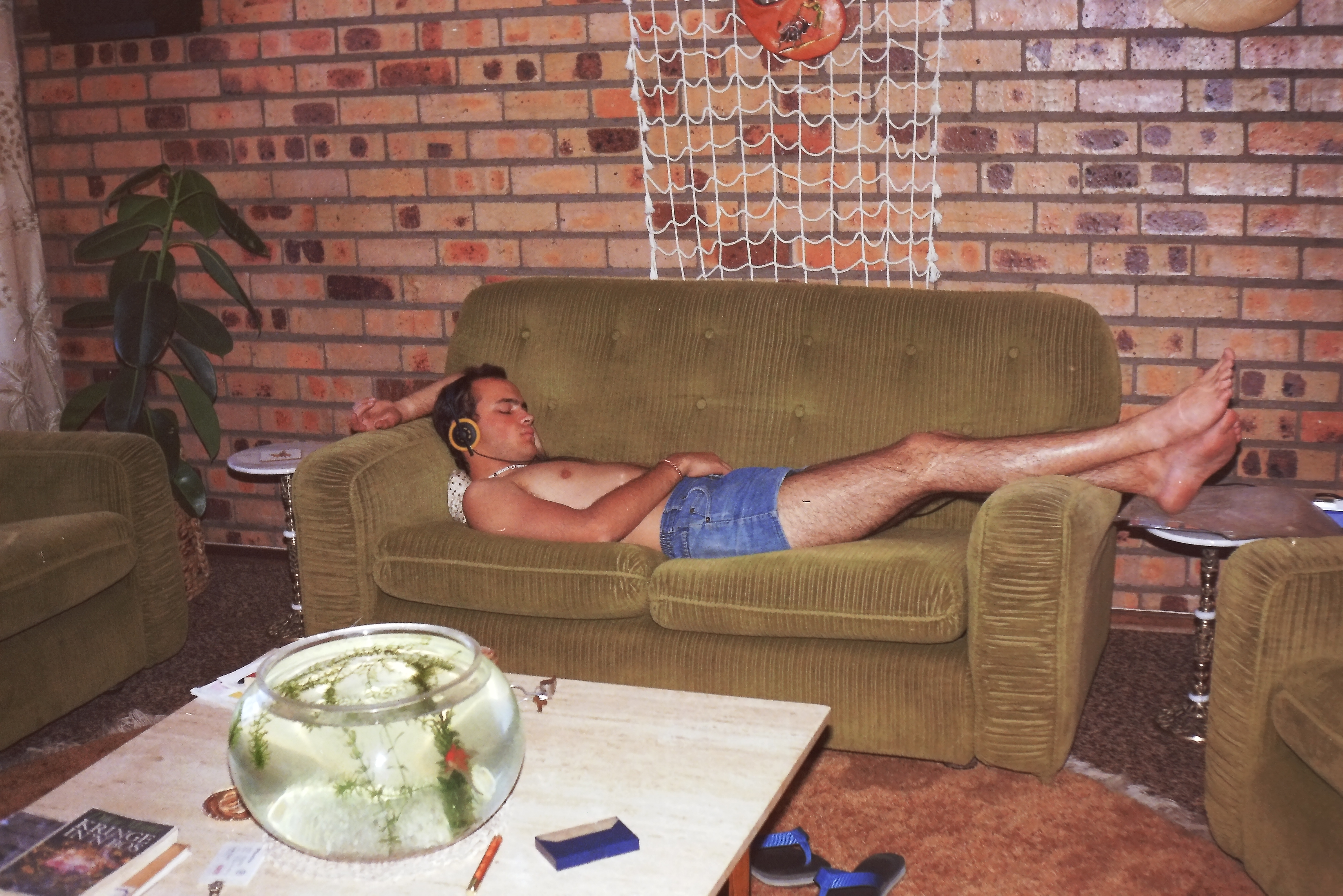 Chilling while house sitting Syd and Jay's house