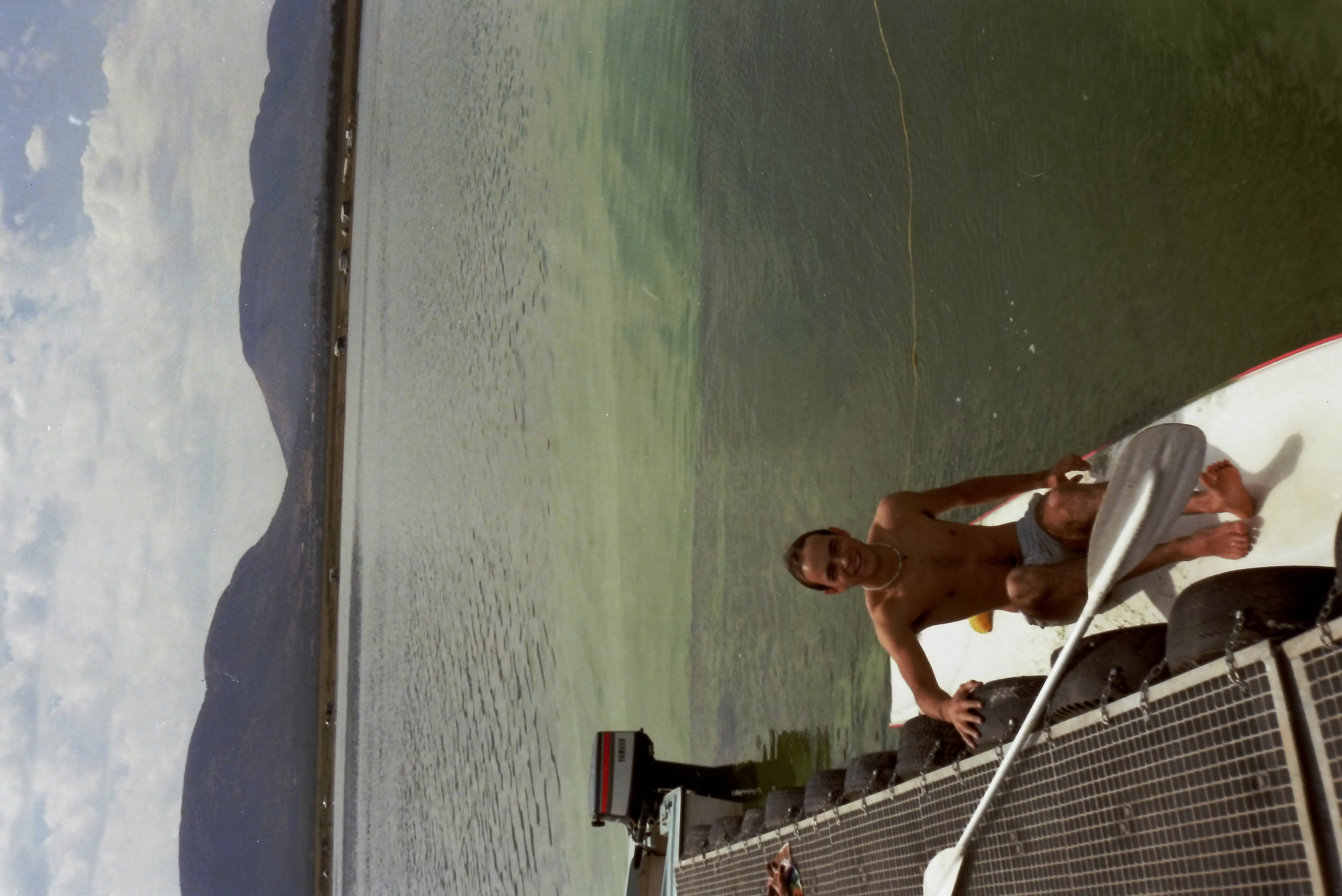 Andre on Hartebeespoort Dam