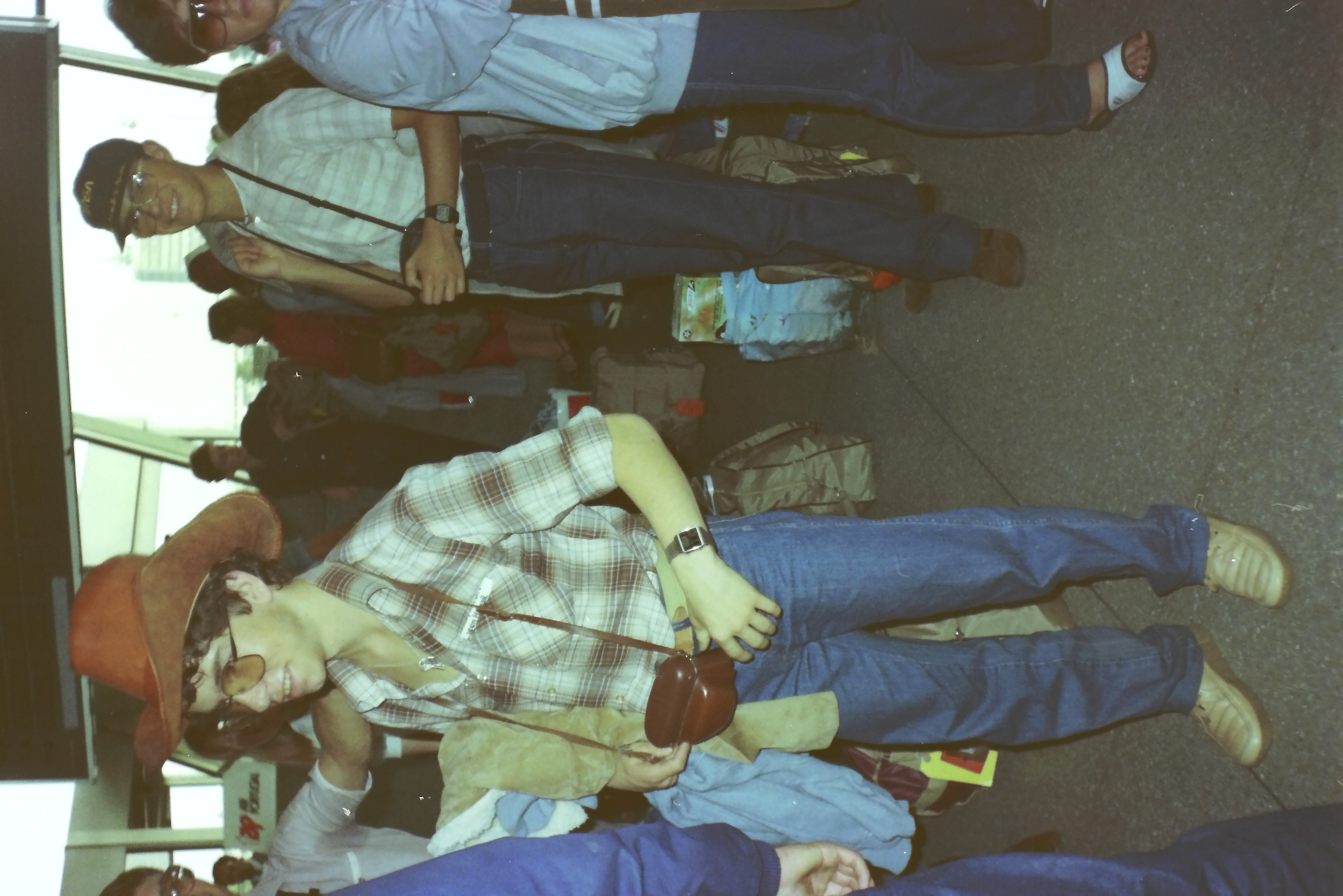 John at JFK Airport 1983